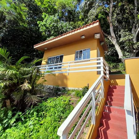 Por De Sol No Mar Da Cama Villa Caraguatatuba Exterior photo